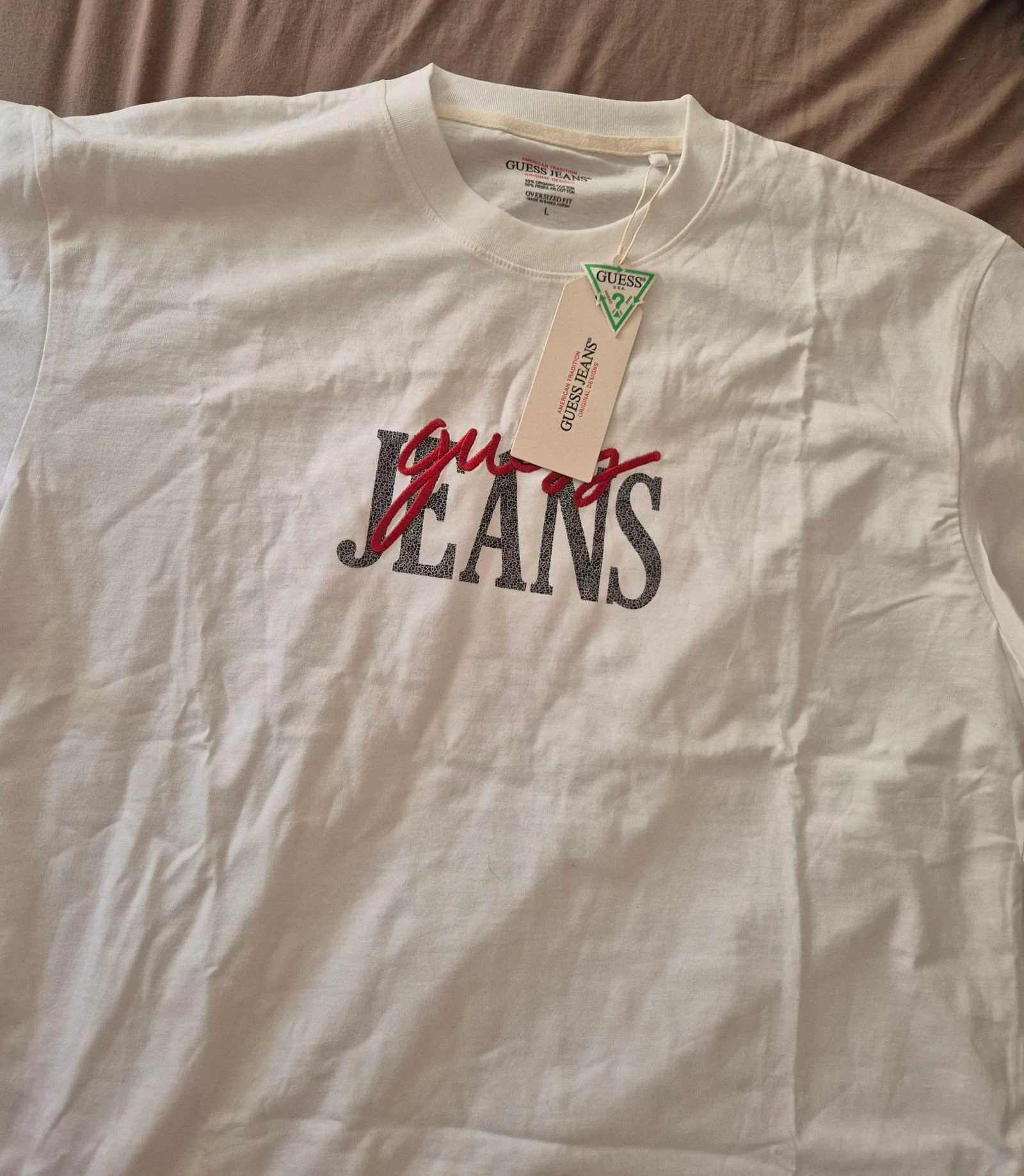 Short sleeve size L new with tag Guess Jeans T-shirt – photo 2